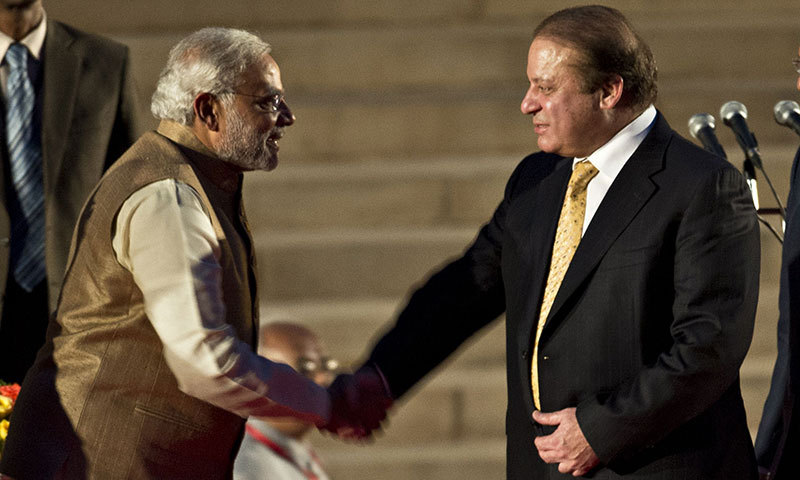 Nawaz Meet Indian PM